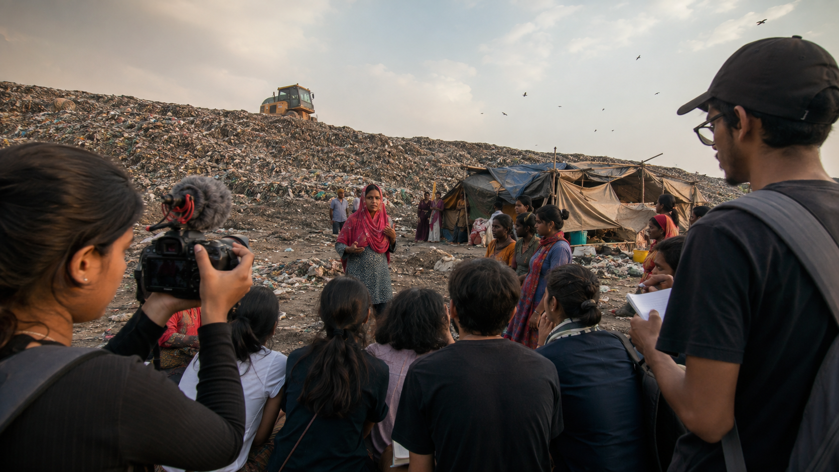 Bhalswa Landfill Climate Action Literacy Film artwork